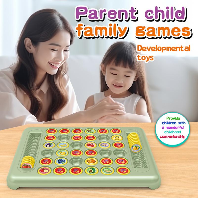 Children'S Flip Chess Music Two-Player Battle Memory Game To Touch Puzzle Brain Concentration Training Toy