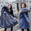 Doublure de fourrure d'hiver veste chaude femme nouvelle mode manteau femmes manteau d'hiver ceinture femmes Parka chaud à capuche veste d'hiver femmes