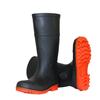 Men's Steel Toe and Sole Rain Boots, Anti-Smash, Anti-Puncture, Thickened Rubber for Labor Protection.