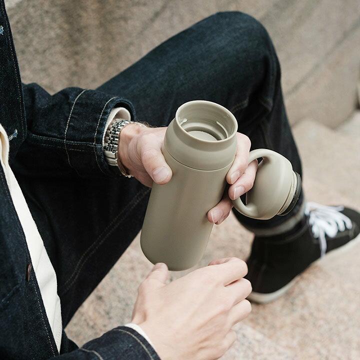 Kinto water bottle 500ml stylish tumbler my easy clean sports drink compatible insulation cooling direct drinking mug day off stainless steel women