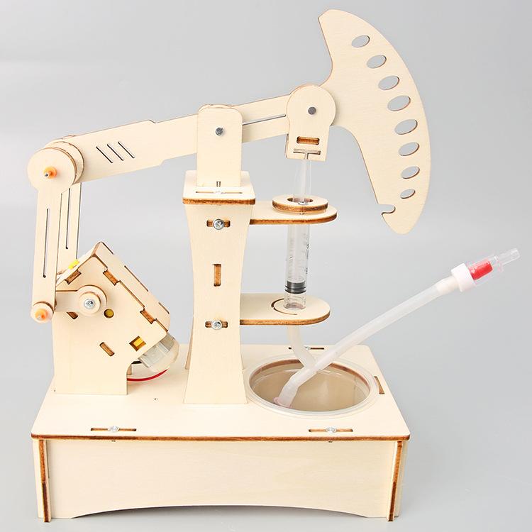 Pumping Machine Science And Technology Small Production Children's Science Experiment Teaching Toys Young Students Handmade Diy Material Bag