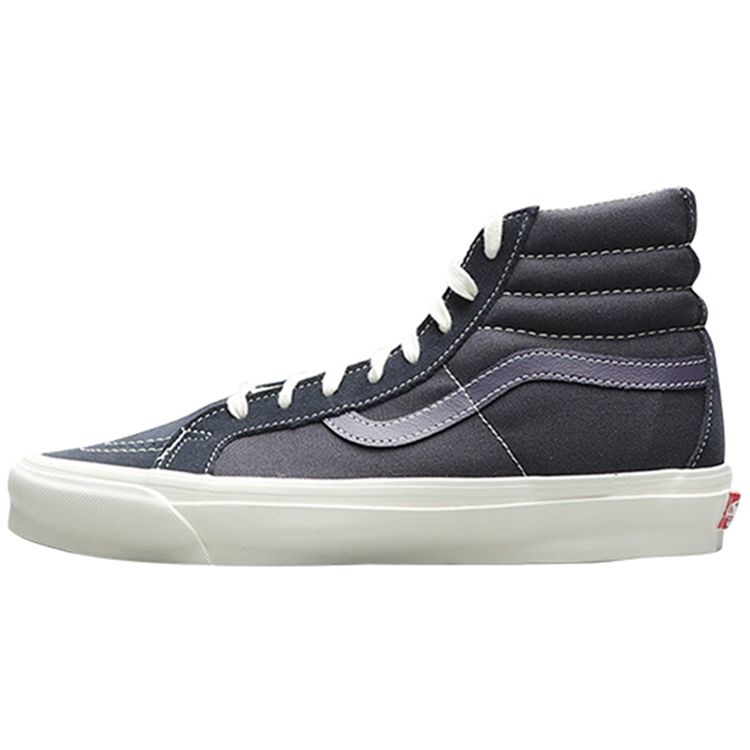 Vans Sk8 Slip Resistant Durable Lightweight High Top Skate Shoes Unisex Sneakers Deep-Purple VN0A4BVB20T