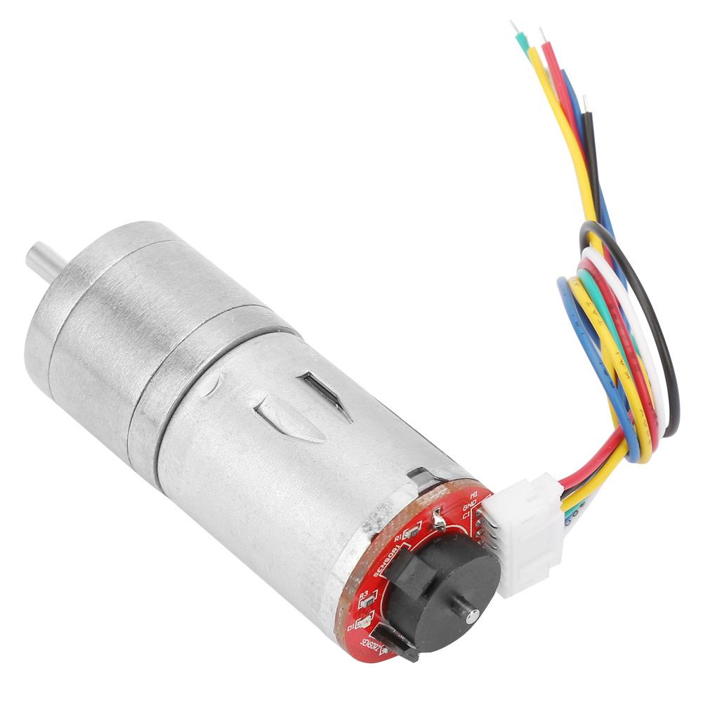 DC 6V Encoder Gear Motor Speed Reduction Motor for Robot RC Car DIY Engine Toy