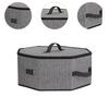 Stackable Hat Storage Box With Carry Handles Portable Hat Bag Cowboy Hat Organizer  For Cowboy Caps