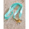Yhpup 2PC Shoelace White Blue Ribbon Heart Starfish Shell Charm Pendant Shoes Laces Canvas Casual Shoelace Handmade Accessories