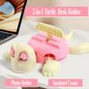 2-in-1 Turtle Design!Foldable Phone Holder  Fun Decorative Coaster - Relieve Stress Perfect for Cups Mugs Phones Funny Gift