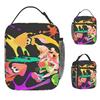 Splatoons Shoot Video Game Lunch Bag School Lunch Box For Women Cute Print Tote Food Bags Oxford Portable Zipper Cooler Bag