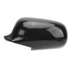 Wing Mirror Cover Stylish Exterior Rear View Mirror Housing Glossy Black Door Wing Mirror Cap Replacement for Saab 9 3