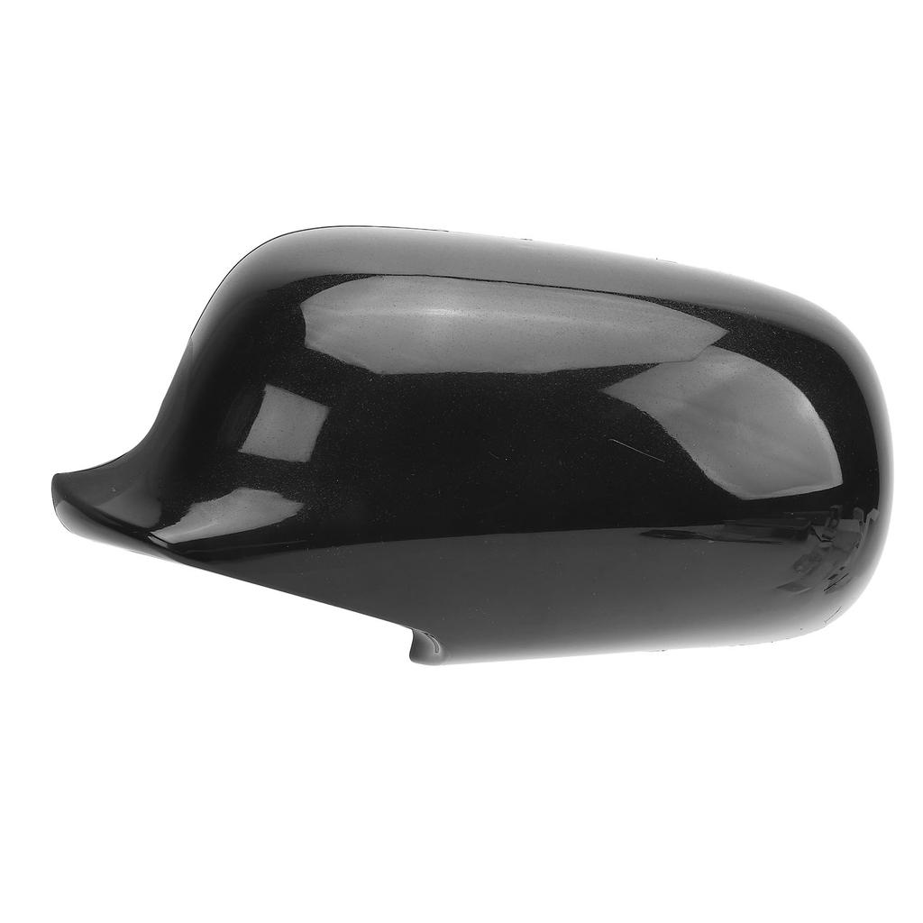 Wing Mirror Cover Stylish Exterior Rear View Mirror Housing Glossy Black Door Wing Mirror Cap Replacement for Saab 9 3