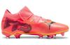 Puma FUTURE 7 MATCH AG Kunstrasen FG Festboden Dämpfung, Verschleißfeste Fußballschuhe Herren Rot 107715-03