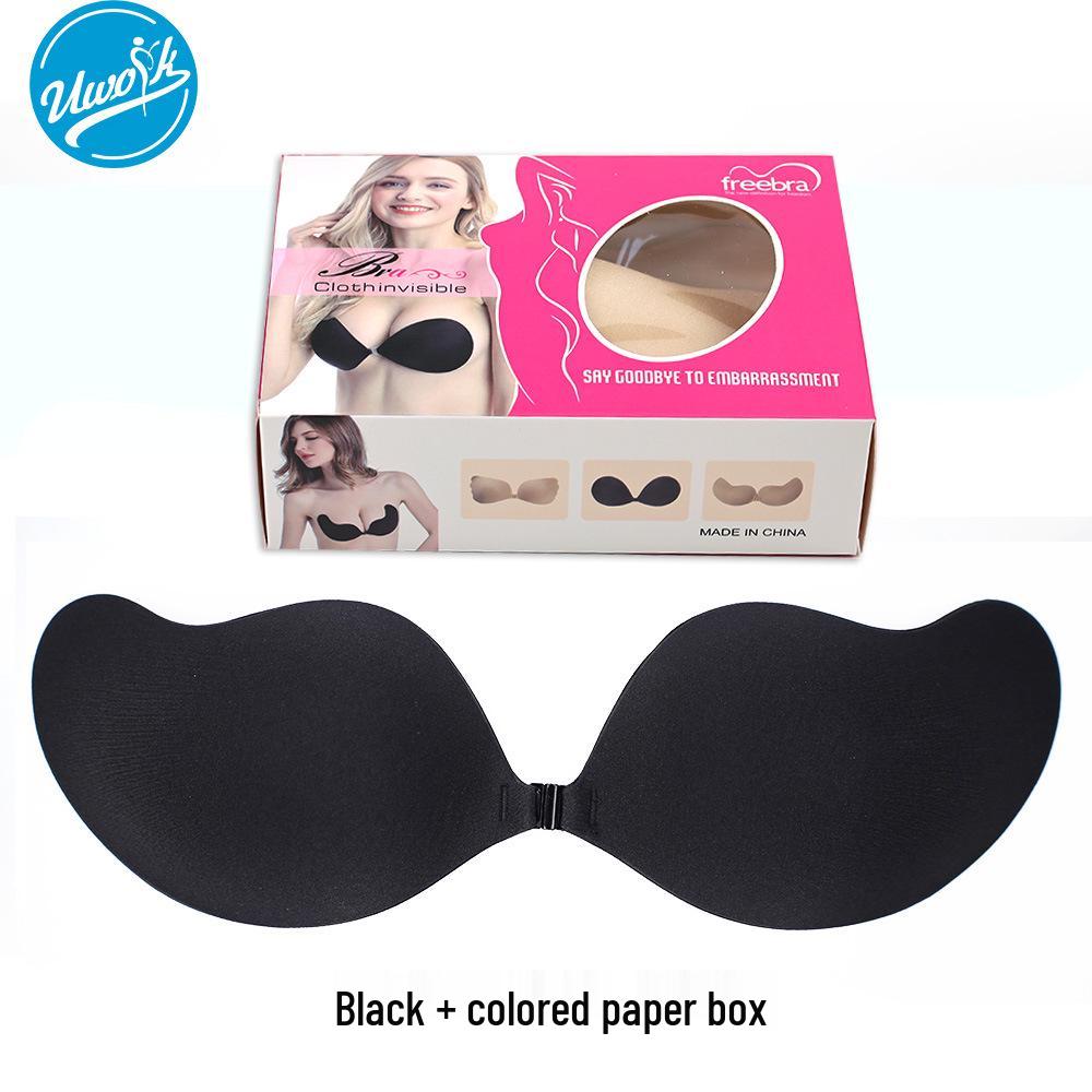 Ultratenká podprsenka push-up bez ramínek s neviditelnými krytkami bradavek - Dámské vložky proti prosvítání, Sexy nálepky na bradavky ve tvaru manga