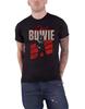 David Bowie Red Graphic Vintage Style T-Shirt