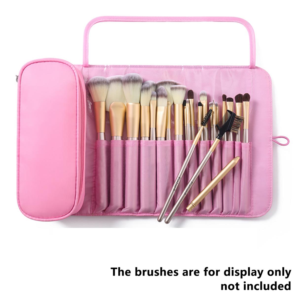 

Складной набор для макияжа Waterpoof, сумка для хранения многофункциональных косметических кистей