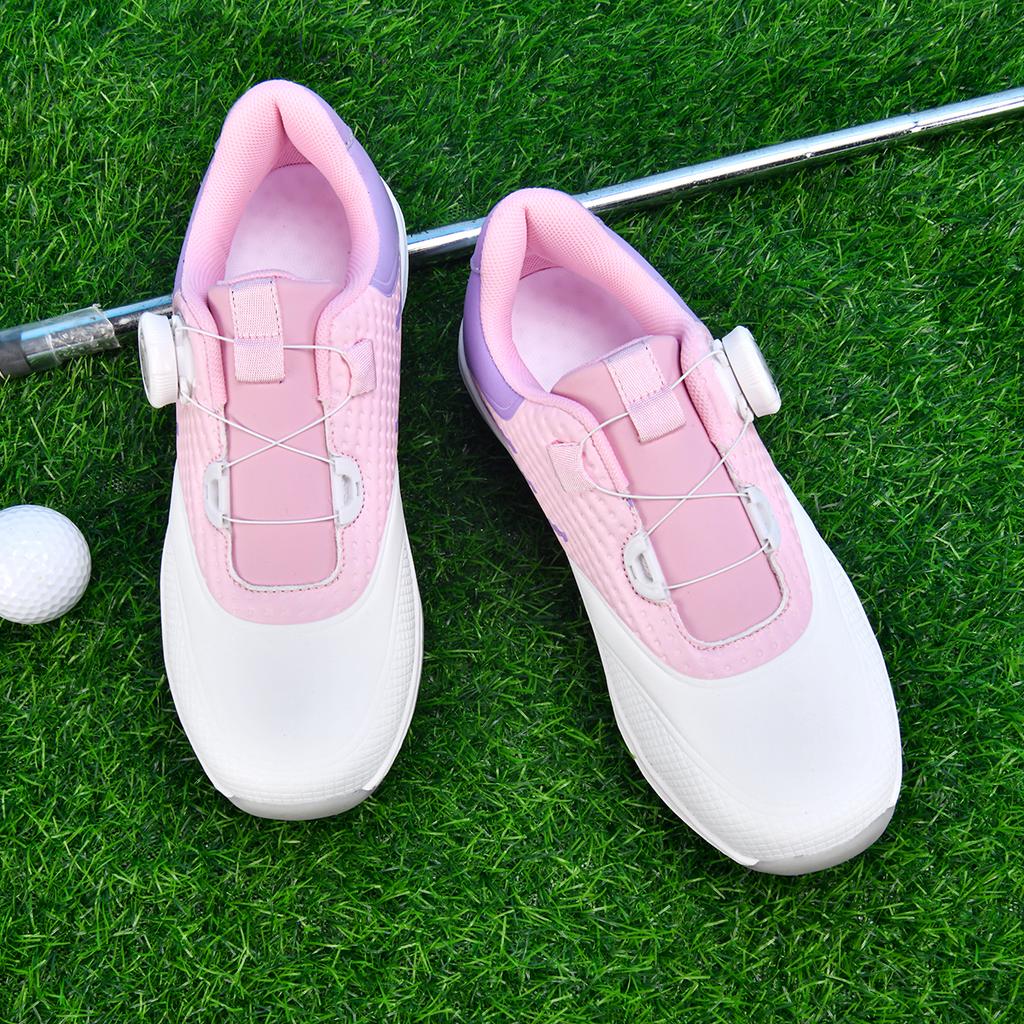 Professionelle, rutschfeste, wasserdichte Golfschuhe mit Noppen und Schnalle, Unisex-Schuhe, leichte Golf-Sneaker