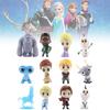 Mini Princess Figurine Set With 12 Adorable Elsa Anna And Olaf Characters For Collectors