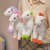 Păpușă ponei colorată jucărie de pluș păpușă ponei simulare ornament unicorn curcubeu unicorn de vis