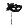 Half Face Butterfly Masquerade Mask Lightweight Elegant Butterfly Hand Hold Mask Decorative Party Costume Party Face Mask