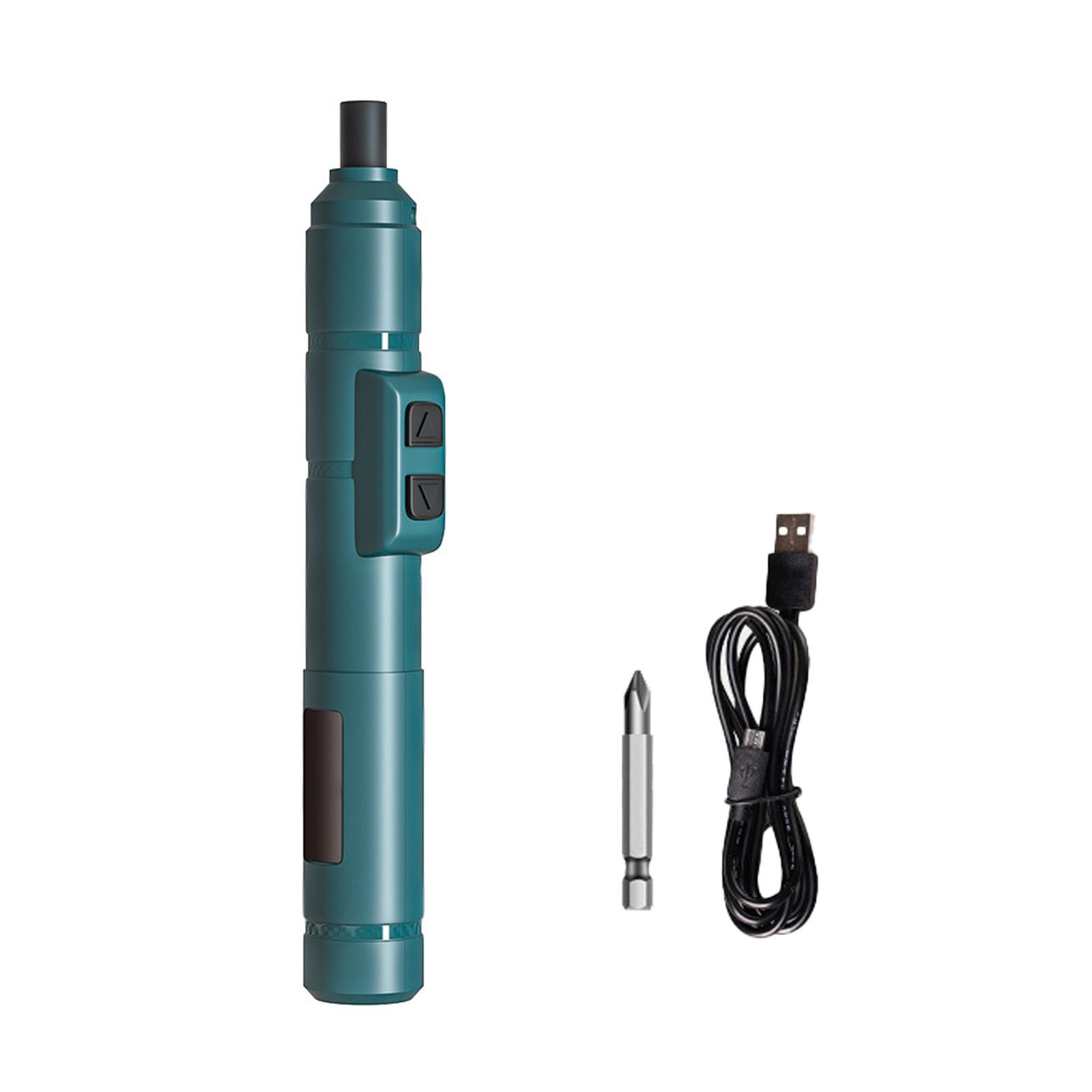 

Pen Style Electric Screwdriver Rechargeable 1300mAh Battery Adjustable Speed 250R/Min 2N.M Torque For Precisions Work