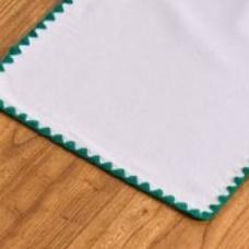 

BEPAN Place Mat Cotton and Linen Plain Colored Dining Mat Embroidered Insulation Mat Beautify Decorate Solid Color Tablecloths round 30cm