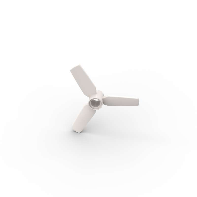 Non-Toxic Moc 10Pcs 92842 Propeller Building Blocks Kit 3 Blade 5 Diameter Bricks Particle Diy Idea Toys Children Birthday Kid Gifts