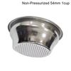 54mm Basket For Spout Bottomless Portafilter 54mm Breville 870 875 878 880 Espresso Machine Accessories Coffee Filter 1/2 Cup