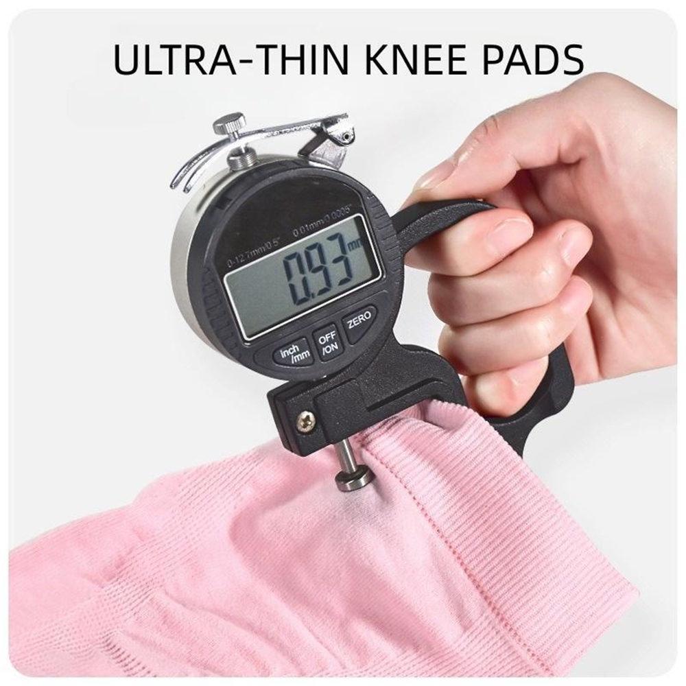 1 Par Knäskydd i Bambutyg Kompressionsknäskydd Stöd för Ledsmärta Artrit Löpning Fitness Sport Säkerhet