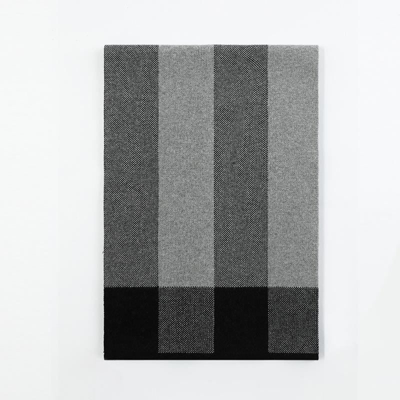 

Кашемировый мужской шерстяной шарф осень и зима клетчатый простой шарф модный теплый кашемировый шарф мужской 180cm