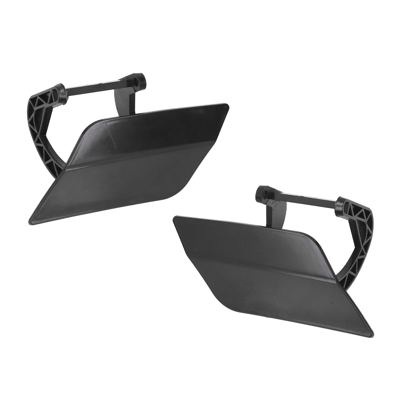 

1 пара левая правая крышка форсунки омывателя фары бампера, накладка бампера, грунтованная крышка форсунки, замена