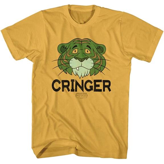 Masters Of The Universe Cartoon Cringer Head Prince Adam s Feline Men s T Shirt XL