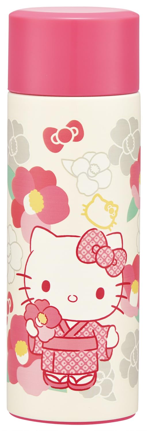 Skater Direct Drink Mug Bottle Mini Stainless Steel Water Bottle Portable Mug 120ml Small Capacity Insulated Vacuum Insulation Sanrio Hello Kitty