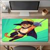 Puss In Boots Theme Mouse Pad, Non Slip Rubber Base, Multifunctional Office & Home Decor, Perfect for Workspace Personalization.