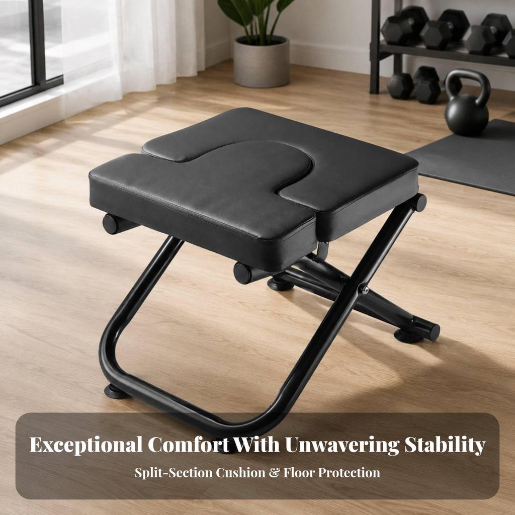 Inversion Stool Comfortable Furniture Non-Slip for Yogis, Fitness Enthusiasts