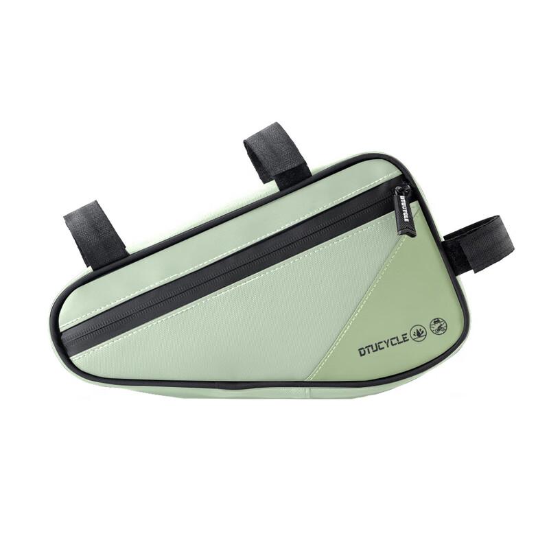 Leather Bicycle Frame Triangle Bag