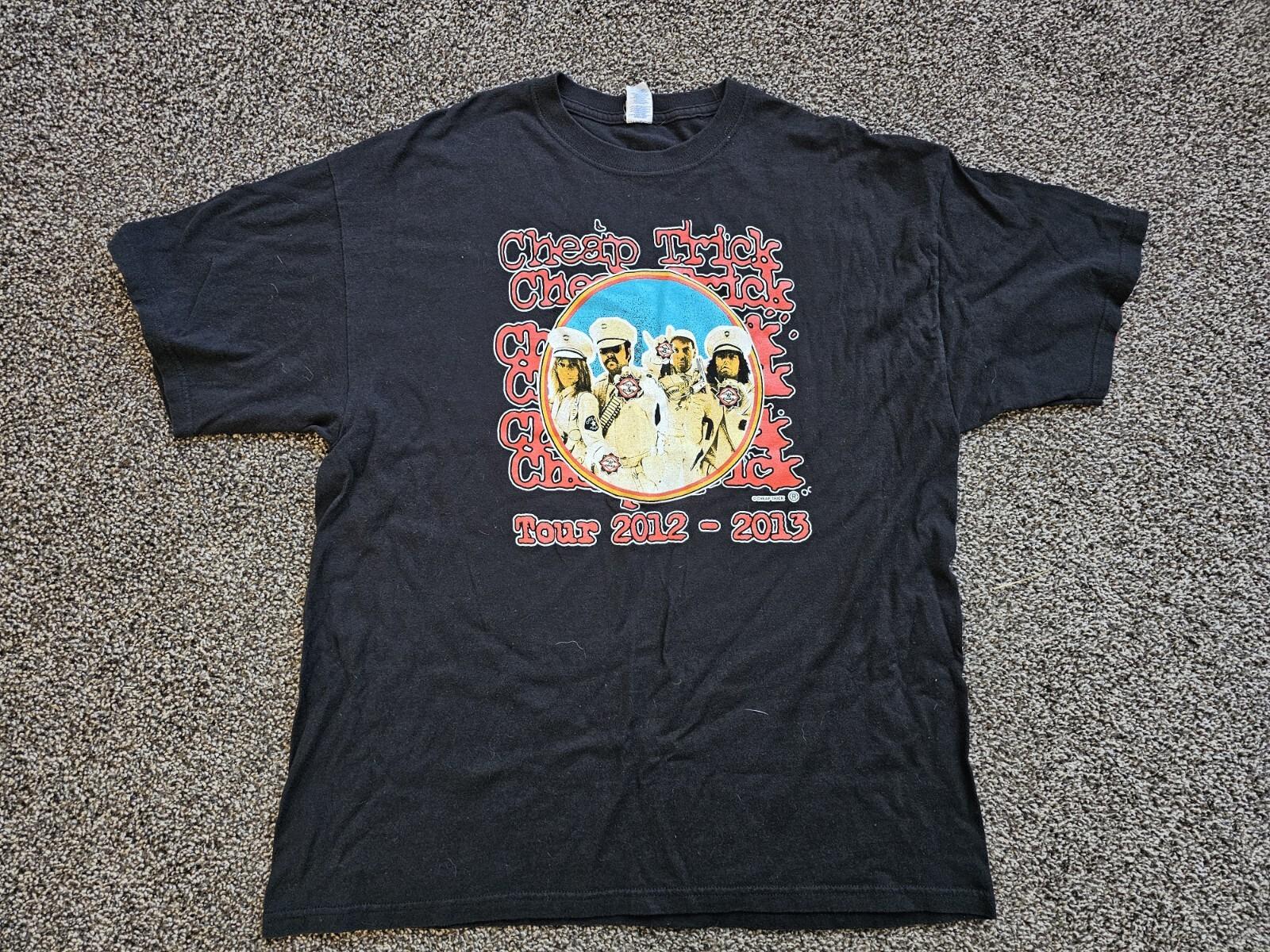Cheap Trick Dream Police 2012-2013 Tour Tshirt XL L