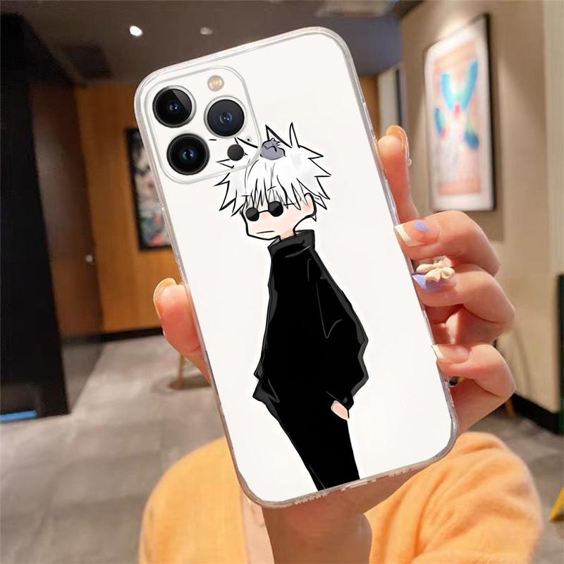 

Geto and Gojo Anime Phone Case Carcasa Funda For iPhone 17 Pro Max Air 17 16 15 14 13 Pro Max 15 16 Pro 15Plus iphone 14ProMax
