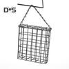 Suet Cage Bird Feeder Outdoor Garden Iron Cages Outside Hanging Suet Feeder Single Suet Cake Wild Bird Feeder