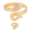 European and American exaggerated jewelry Bohemian metal small hand snake open bracelet ring women's set