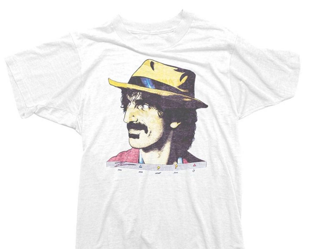 Frank Zappa Womens T-Shirt - Hat Tee - Officially Licensed - Organic Cotton
