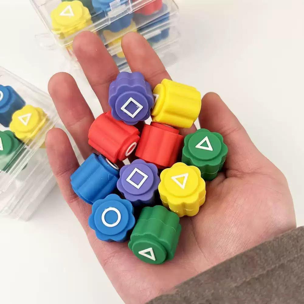 30PCS/15PCS/5PCS - Nostalgic color stone catching game, suitable for outdoor games and activities, gatherings, etc