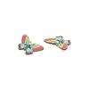 Multicolor Beaded Contemporary Butterfly Studs Earring For Women