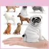Simulated Inu Shiba Golden Retriever And Border Collie Pet Dog Ornament Model