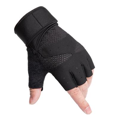 Gants de fitness pour hommes et femmes à demi-doigts fins respirants pour l'extérieur le vélo l'équipement antidérapant gants de sport d'entraînement
