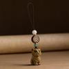 Sandalwood Zodiac Tiger Keychain & Phone Lanyard Pendant