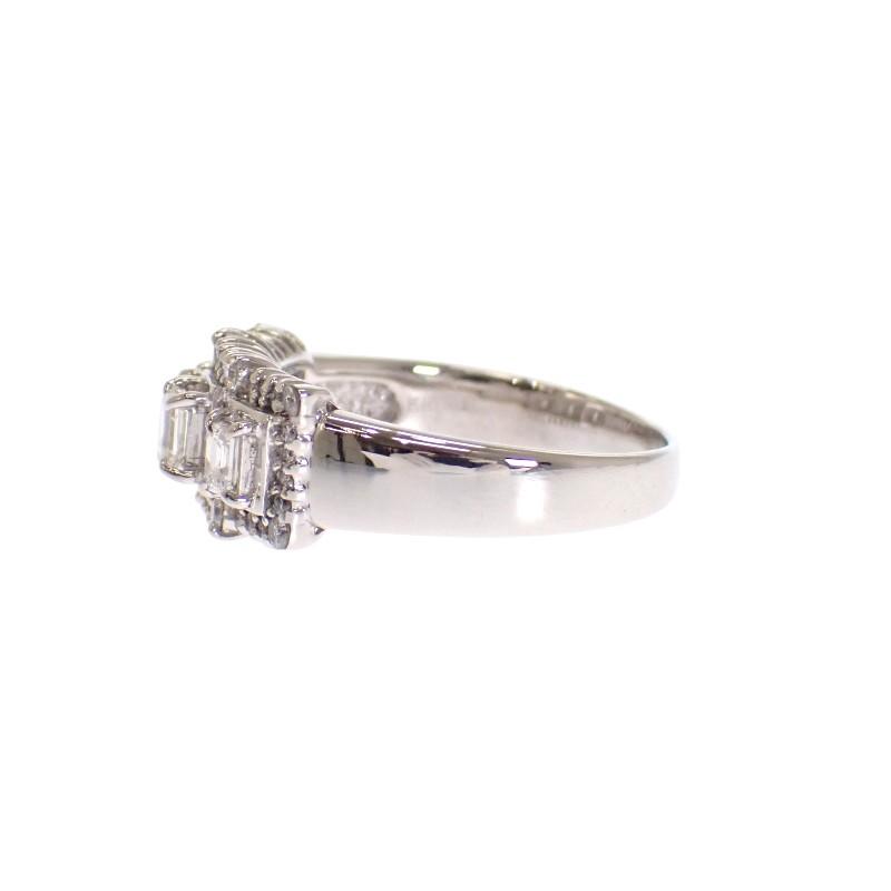 no brand  #13(JP Size) ring K18 white gold Women