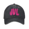 Rapper JUL 2026 Casual Baseball Cap  Running Hippie Trucker Hat Summer Dropshipping Female Male Trendy Snapback Cap