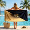 Asciugamano da Spiaggia Leeds United Football Morbido Microfibra Asciugamano Estivo Asciugatura Rapida Assorbente per Spiaggia Piscina Viaggio