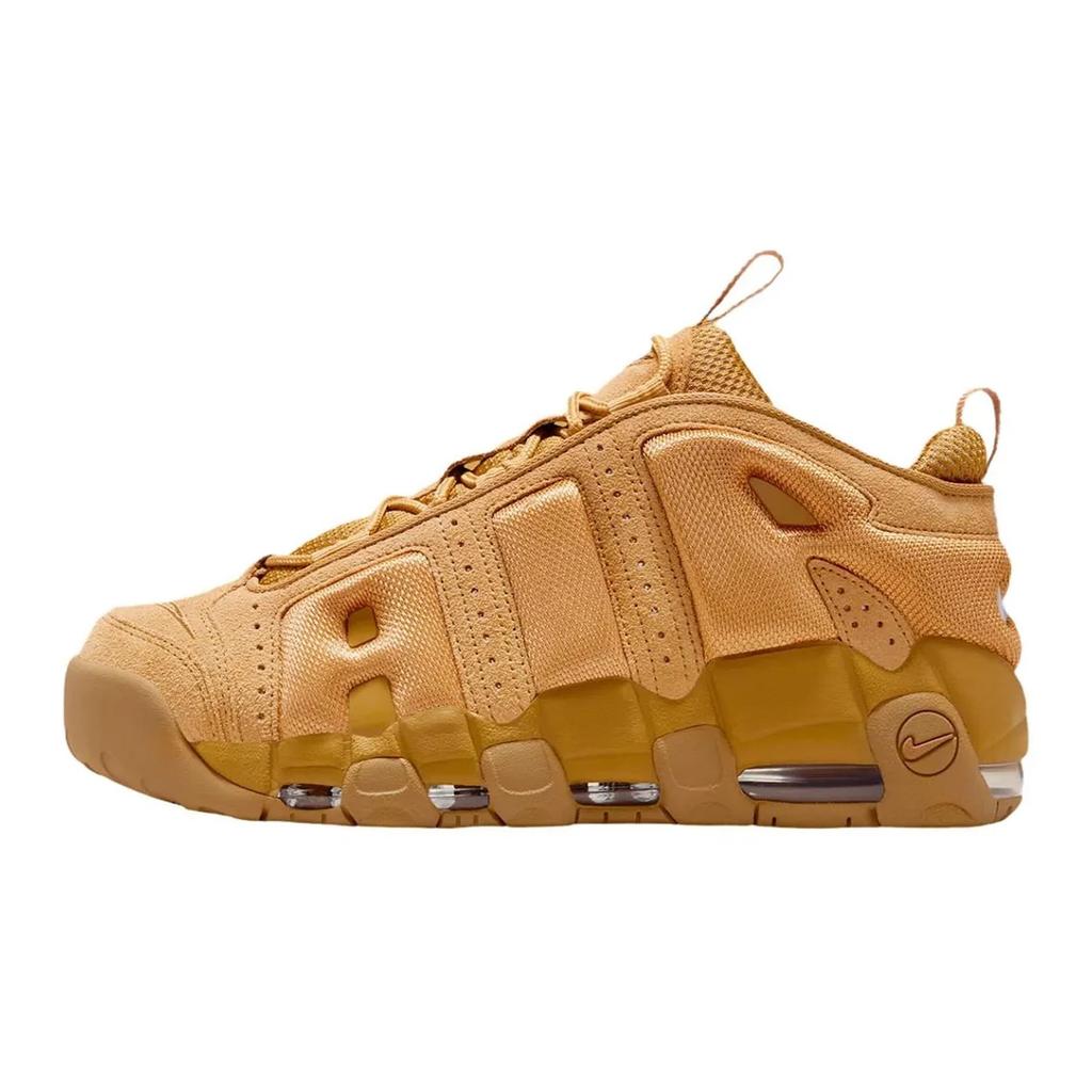 Nike Air More Uptempo REGO Hot Dog, Gilded Cross Slip Resistant Slip Resistant Low top Vintage Basketball Shoes Unisex IM6649-700(Team1189- )