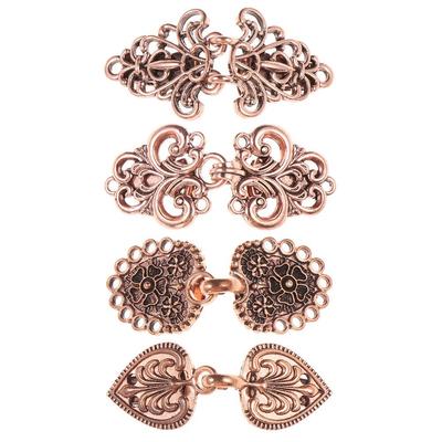 Mode Rétro Bricolage Hiver Pinces Fermoirs Broche Châle Broche Pull Chemisier Broche Cardigan Clip