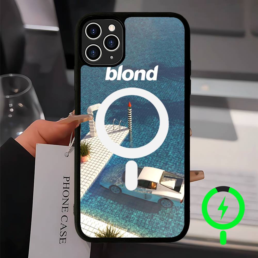 

Singer Frank Blonde Oceans Hot For Magsafe Case for iPhone 17 16 Pro Max 15 14 Plus 13 12 11 Wireless Charging Phone Cover iPhone 12 Pro