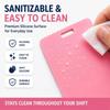 Erasable Badge Notes, Reusable Silicone Vertical Horizontal Badge , Ballpoint Pen Write & Alcohol Badges Notepad, Lightweig